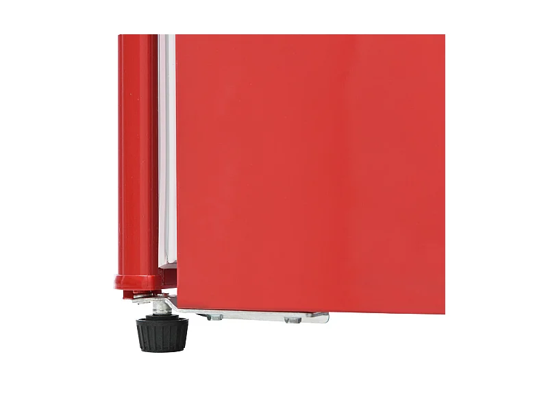 Frigorífico 28L+64L, -27°C~13°C, 116 kWh/ano, 45dB, eficiência energética D, Vermelho, 41x45.5x105.5cm