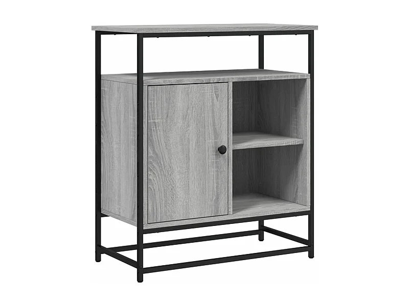 Buffet sonoma gris 69x35x80 bois d'ingénierie