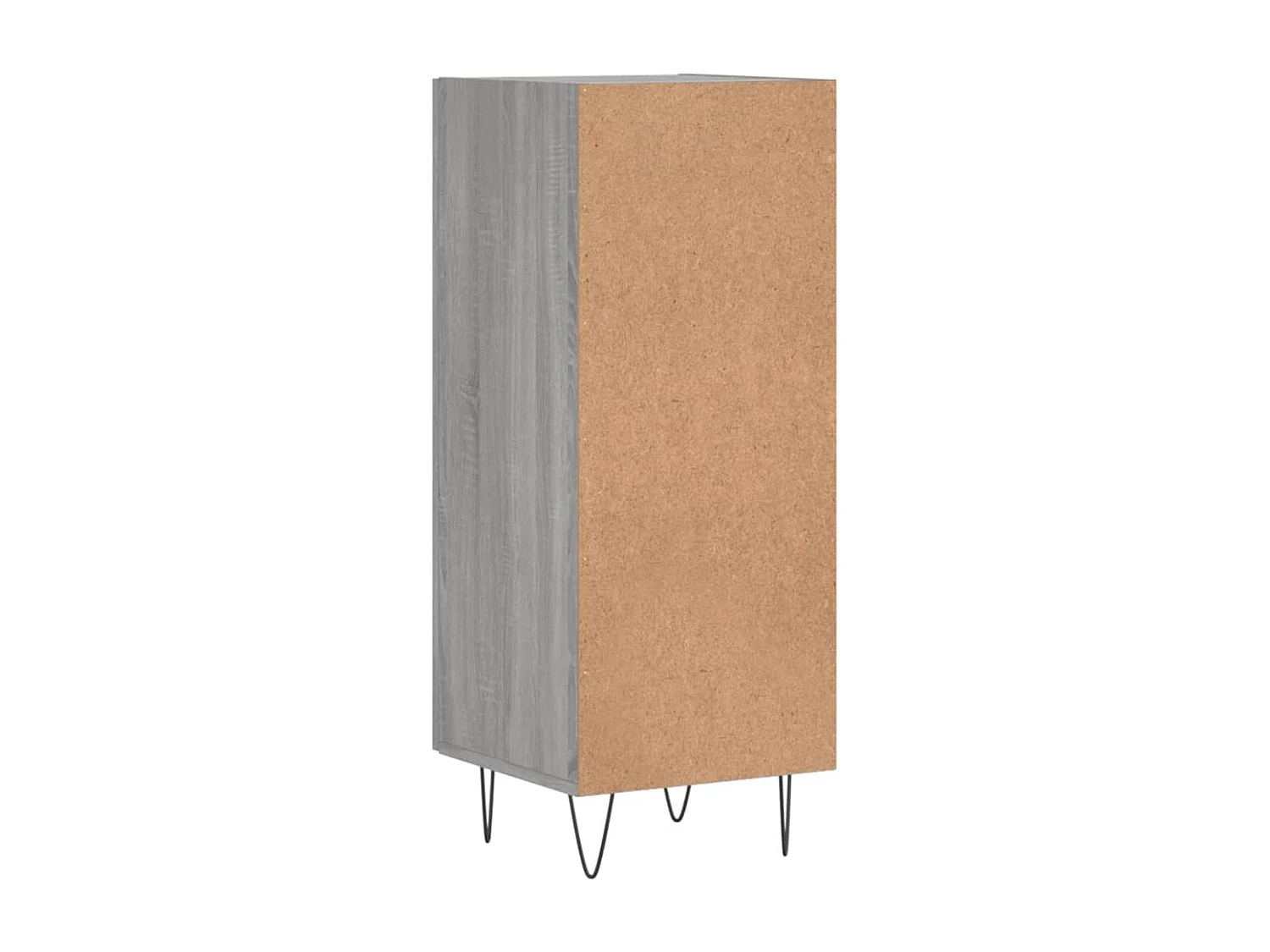 Buffet Sonoma gris 34,5x34x90 Bois d'ingénierie