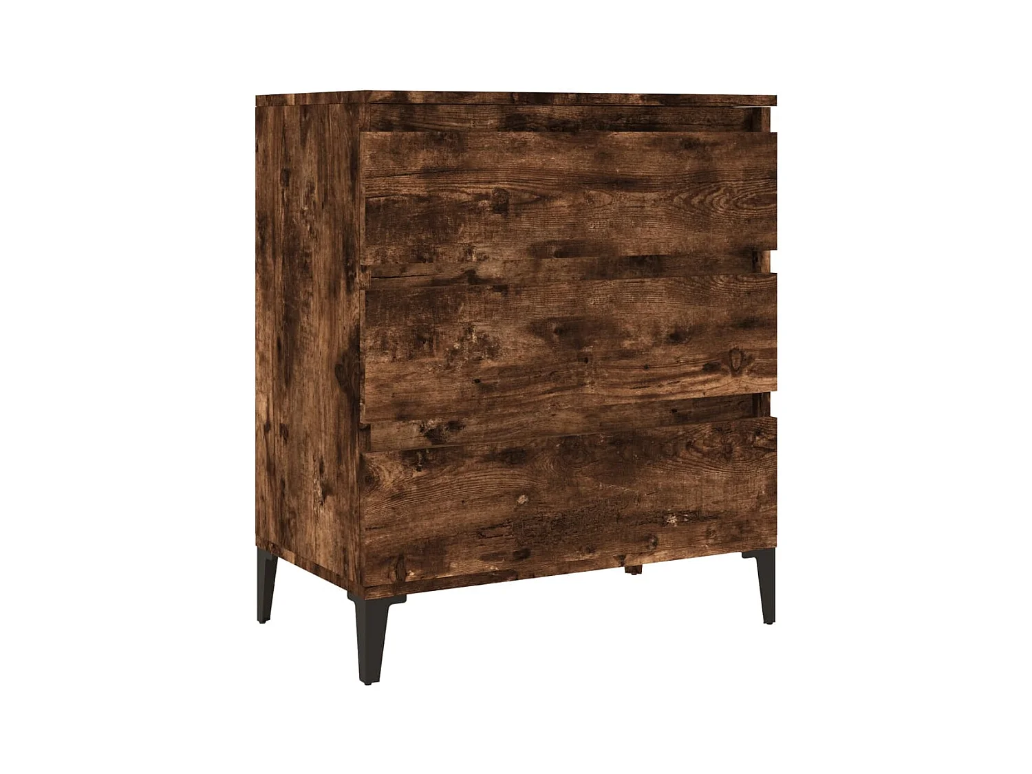 Buffet Chêne fumé 60x35x70 Bois d'ingénierie