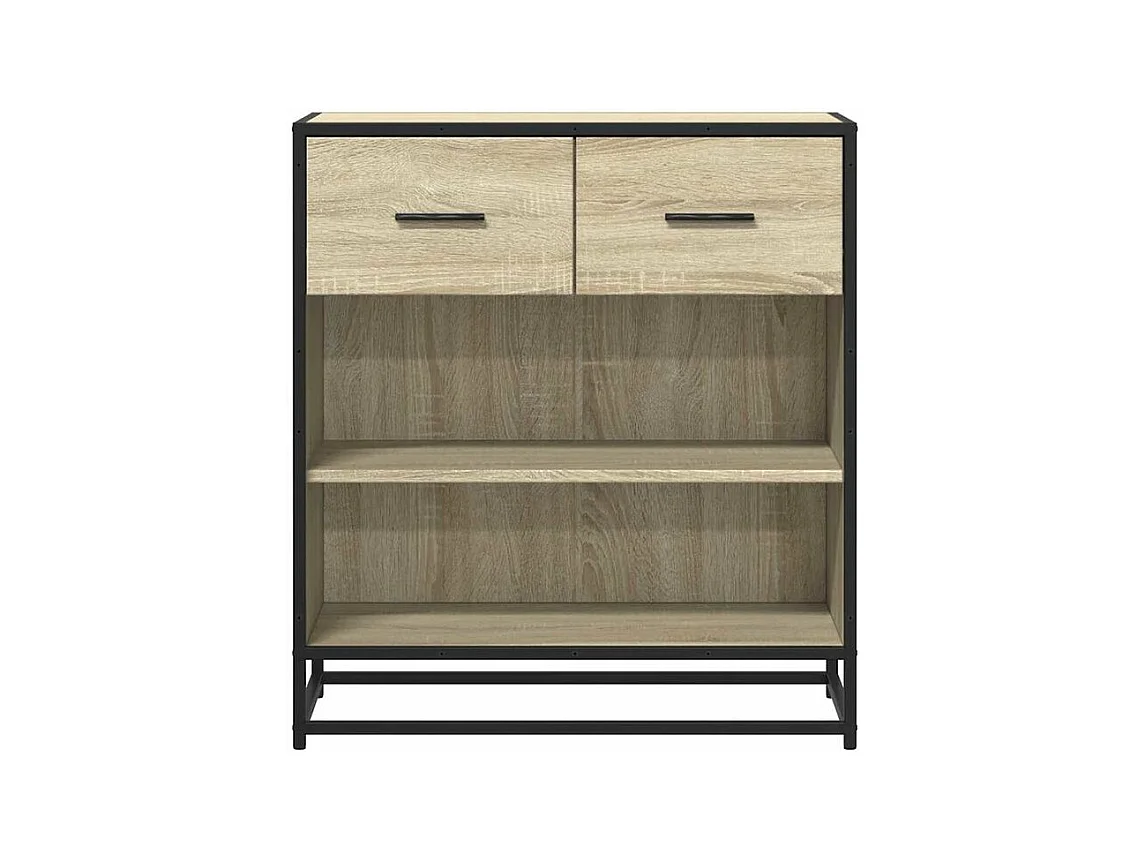 Buffet chêne sonoma 68x35x76 bois d'ingénierie