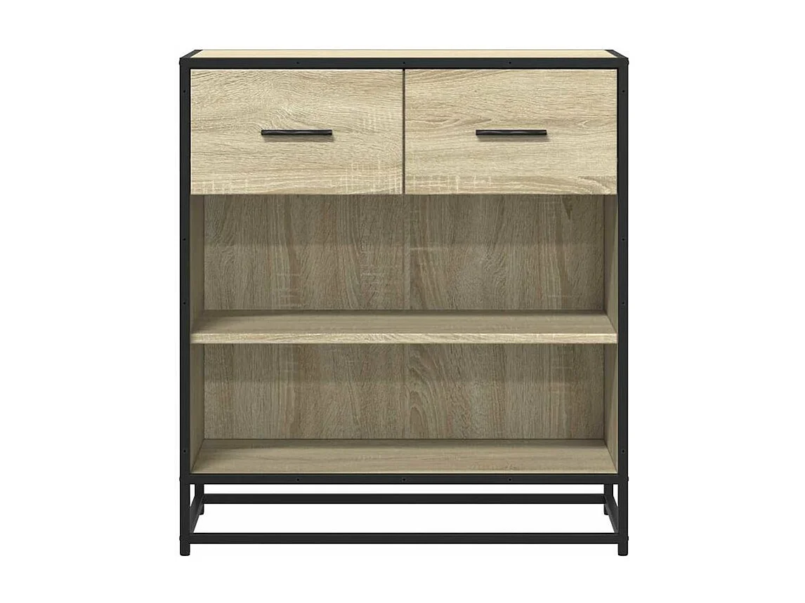 Buffet chêne sonoma 68x35x76 bois d'ingénierie