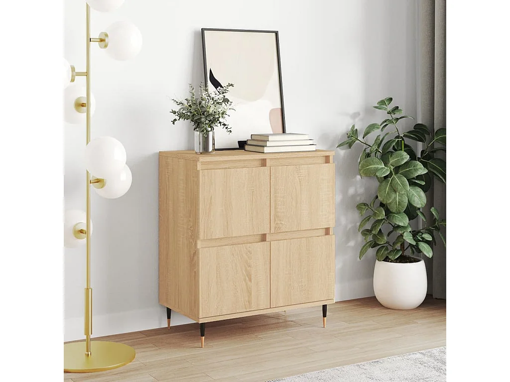 Buffet Chêne sonoma 60x35x70 Bois d'ingénierie