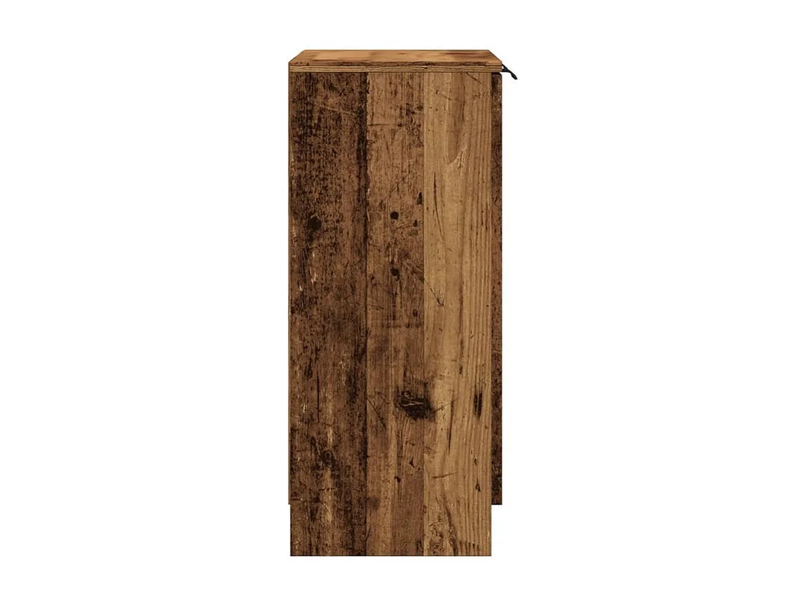 Buffet vieux bois 60x30x70 bois d'ingénierie