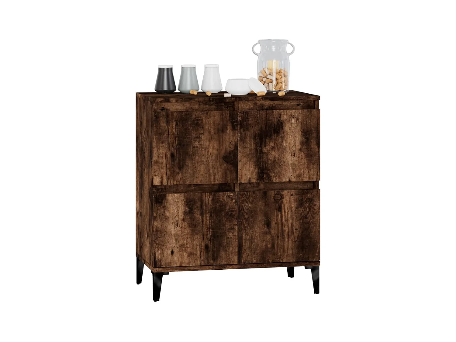 Buffet Chêne fumé 60x35x70 Bois d'ingénierie