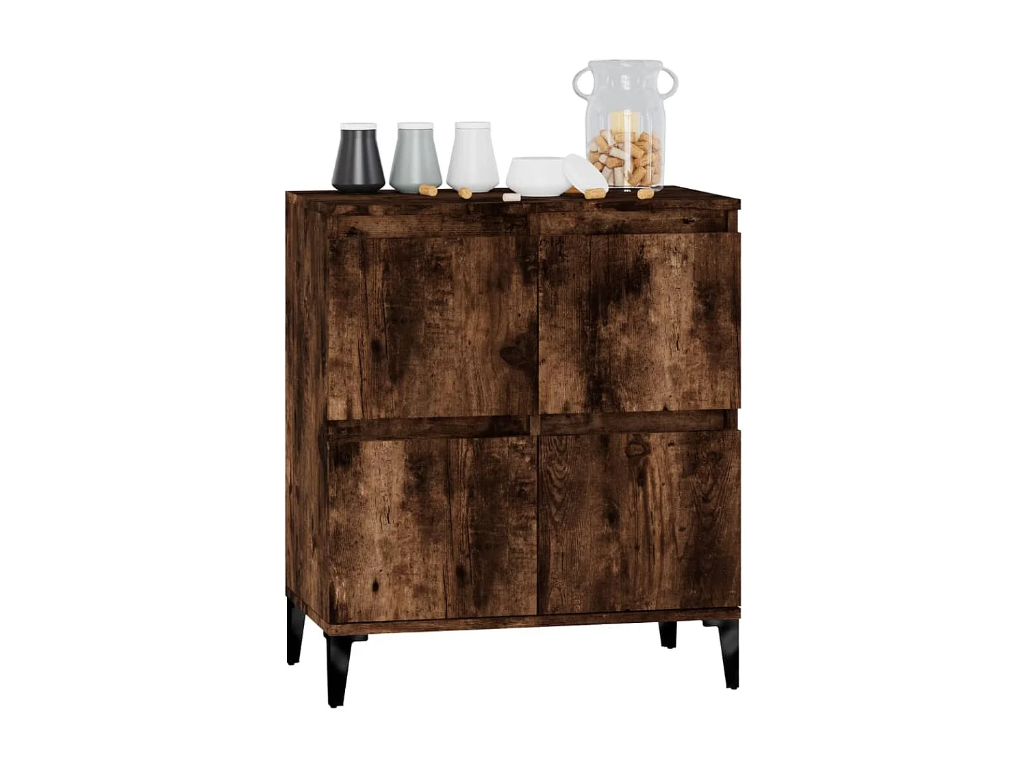 Buffet Chêne fumé 60x35x70 Bois d'ingénierie