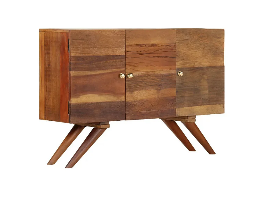Buffet 3 portes bois recyclé massif Vinila