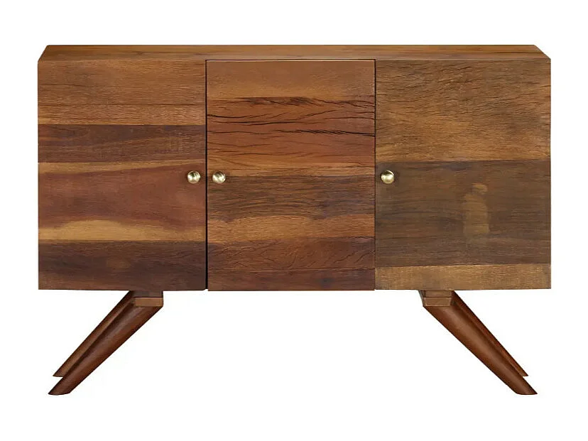 Buffet 3 portes bois recyclé massif Vinila