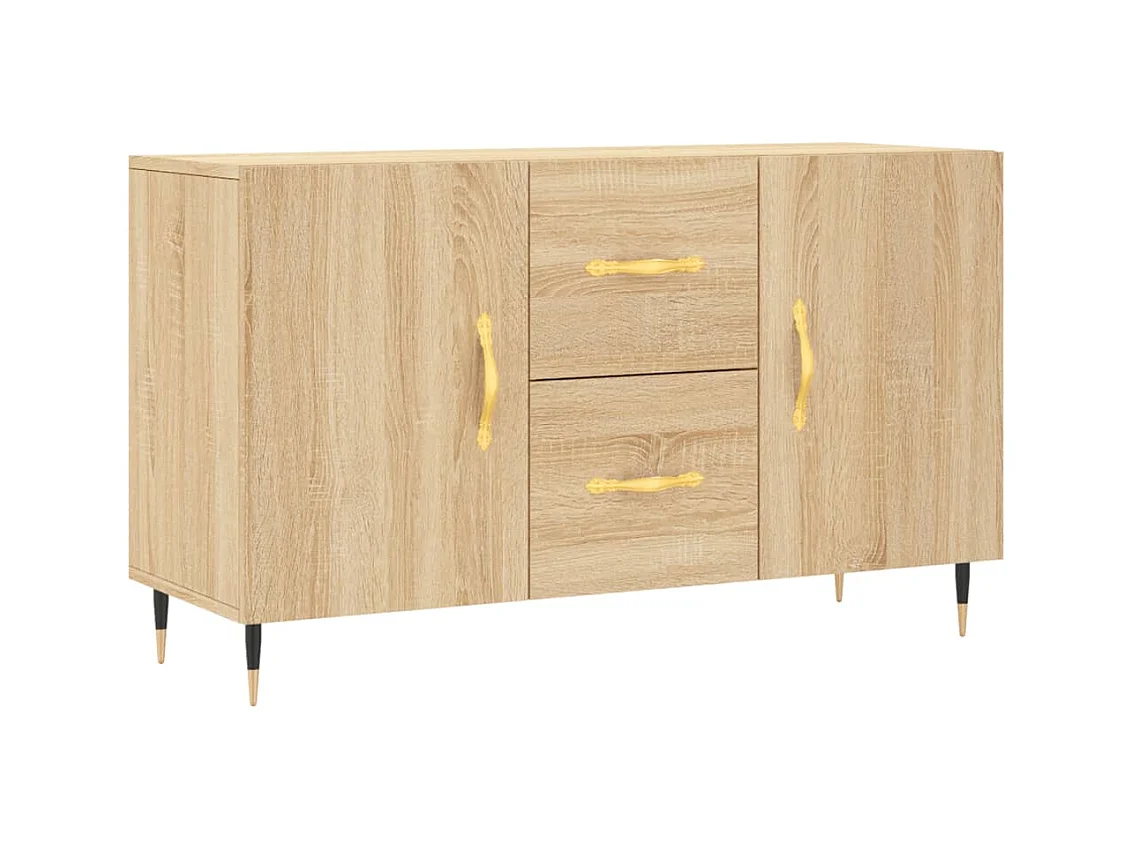 Buffet chêne sonoma 100x36x60 bois d'ingénierie