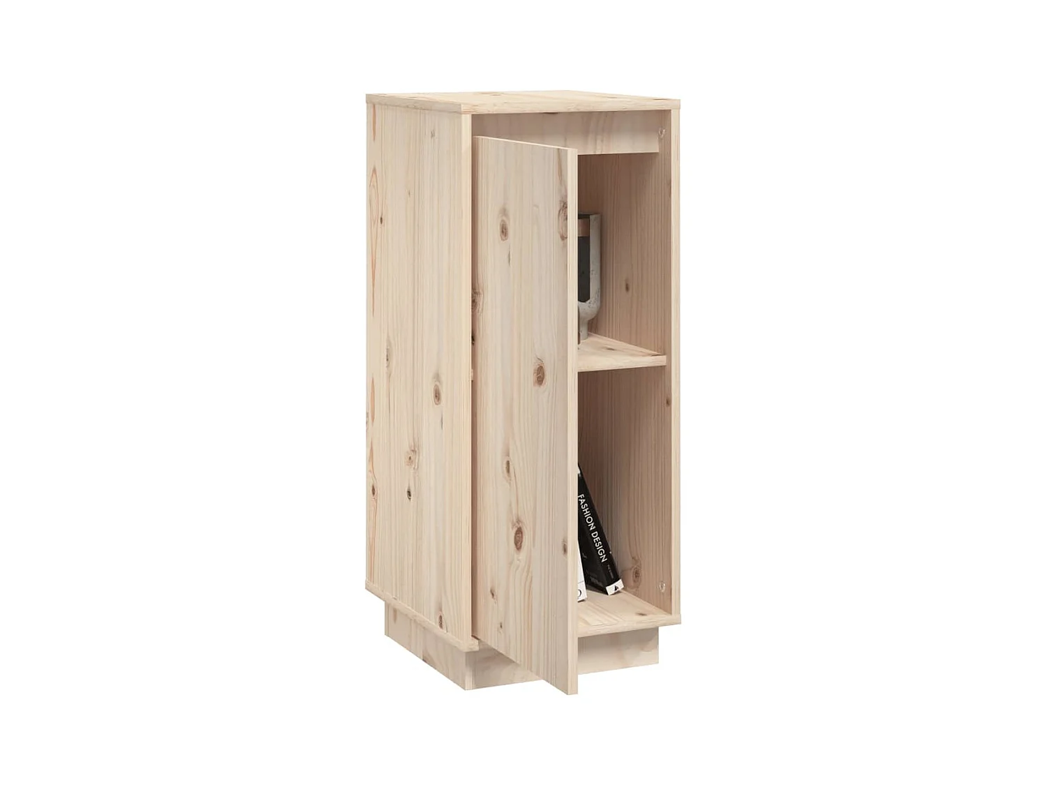 Buffets 2 pcs 31,5x34x75 Bois massif de pin 2