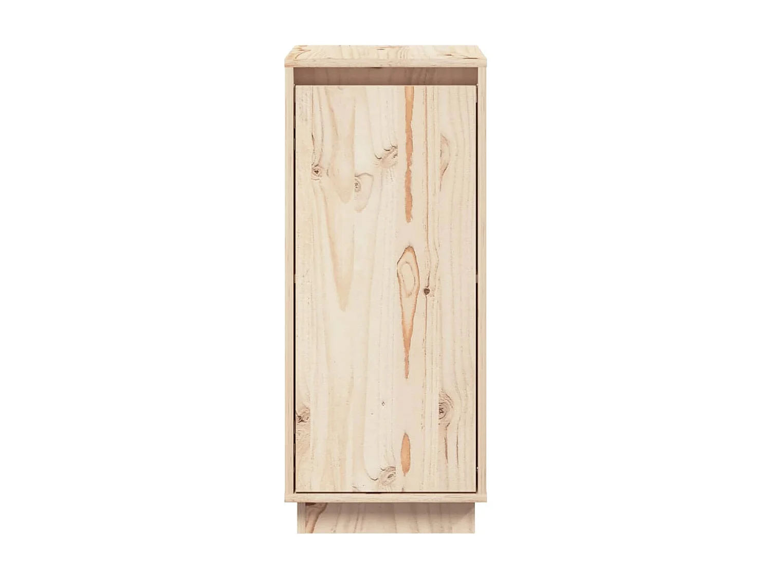 Buffets 2 pcs 31,5x34x75 Bois massif de pin 2