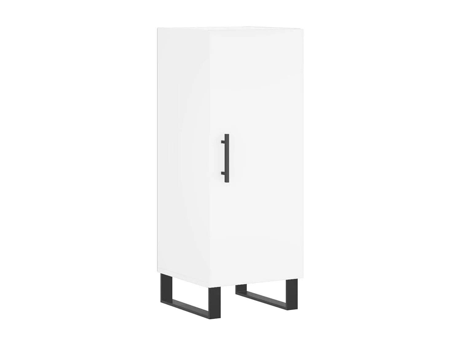 Buffet blanc 34,5x34x90 bois d'ingénierie