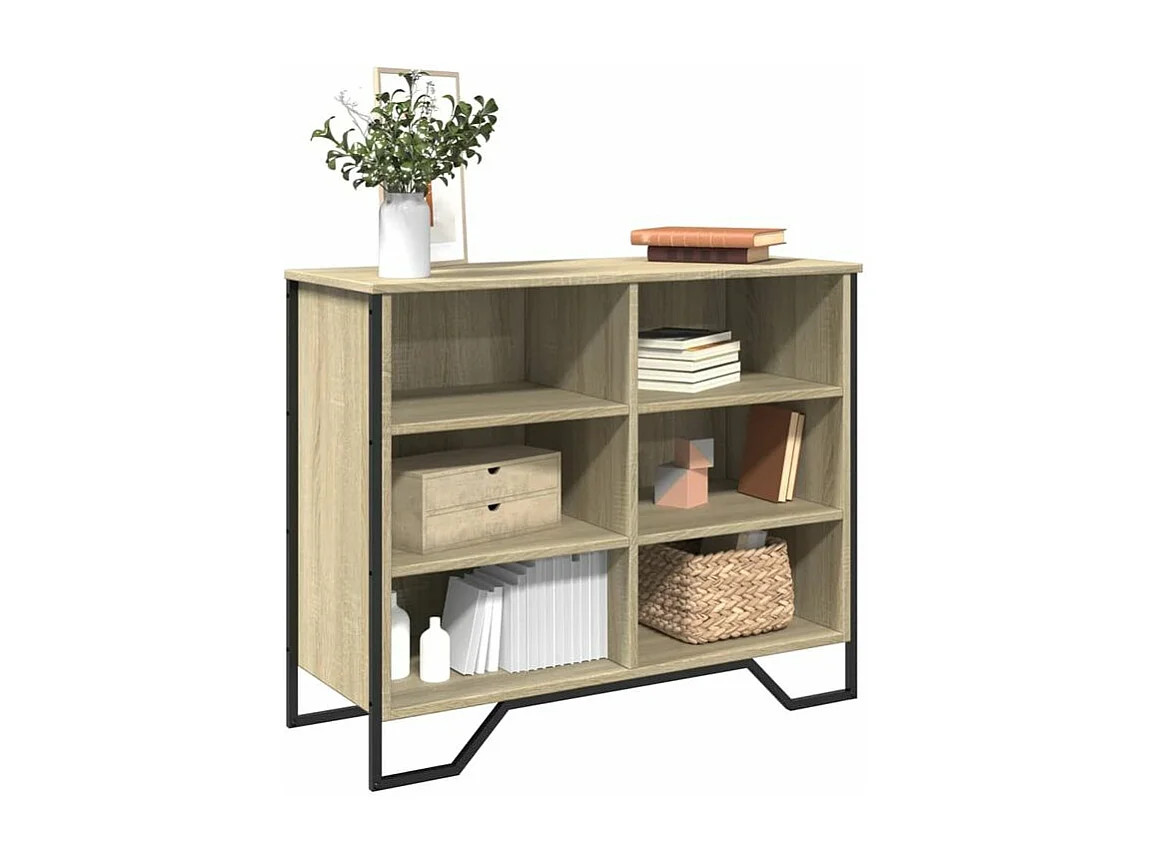 Buffet chêne sonoma 91x35,5x74,5 bois d'ingénierie
