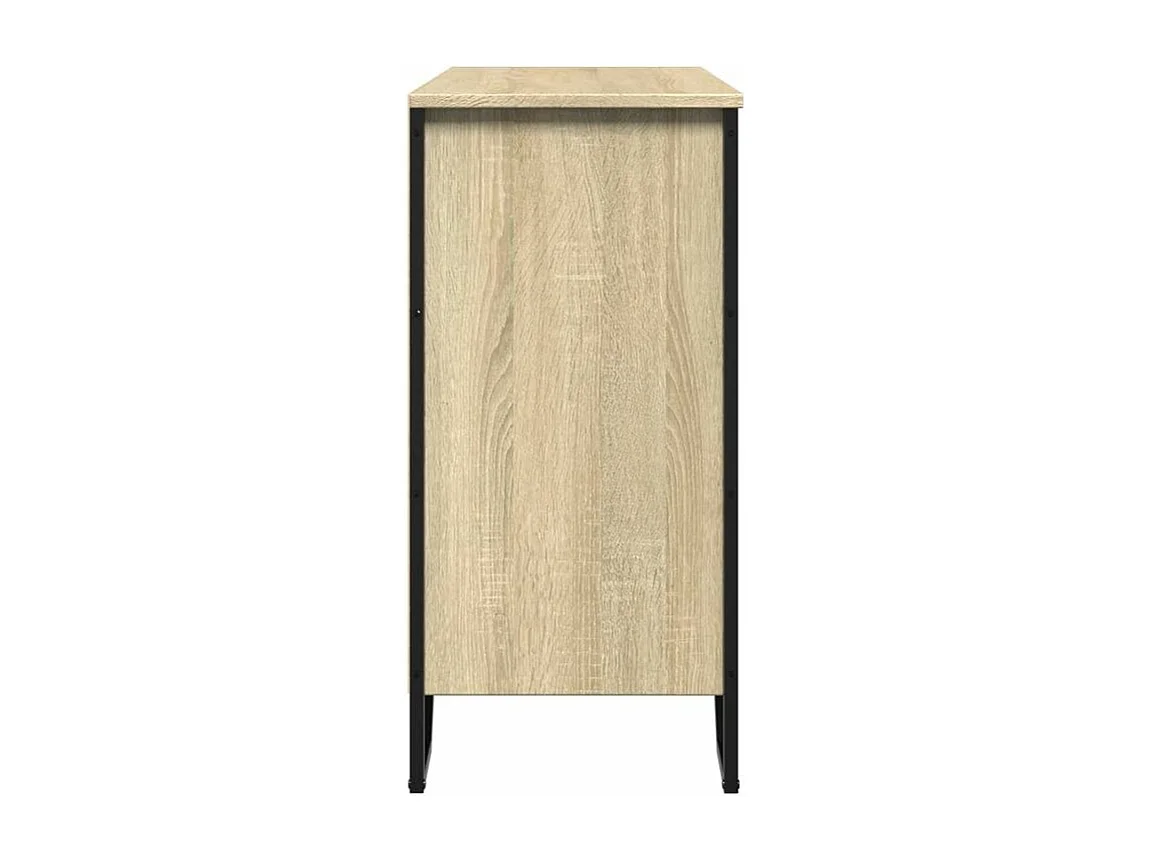 Buffet chêne sonoma 91x35,5x74,5 bois d'ingénierie