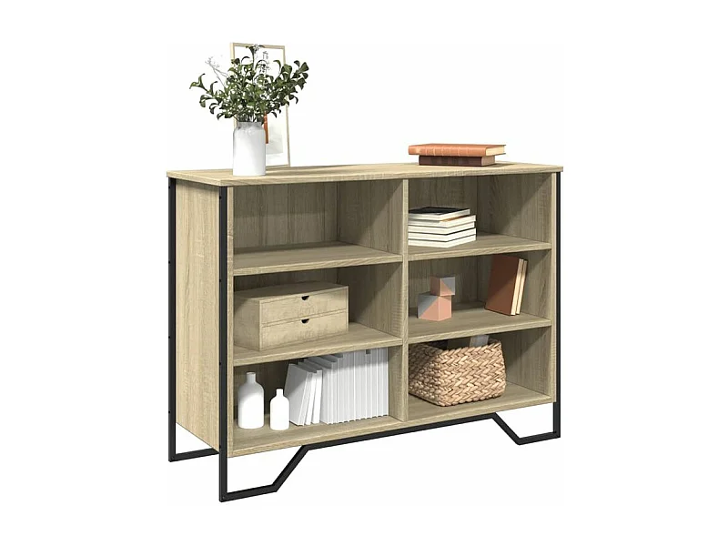 Buffet chêne sonoma 101x35,5x74,5 bois d'ingénierie