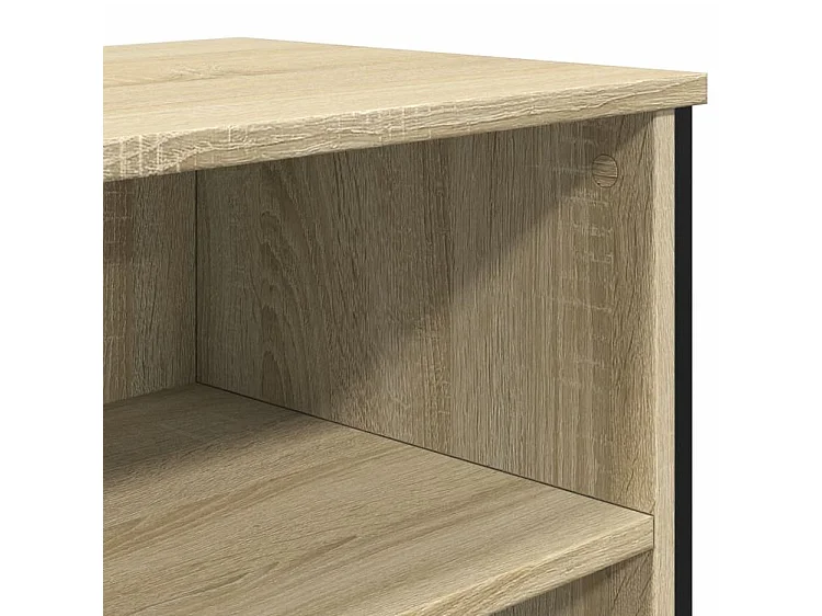 Buffet chêne sonoma 101x35,5x74,5 bois d'ingénierie