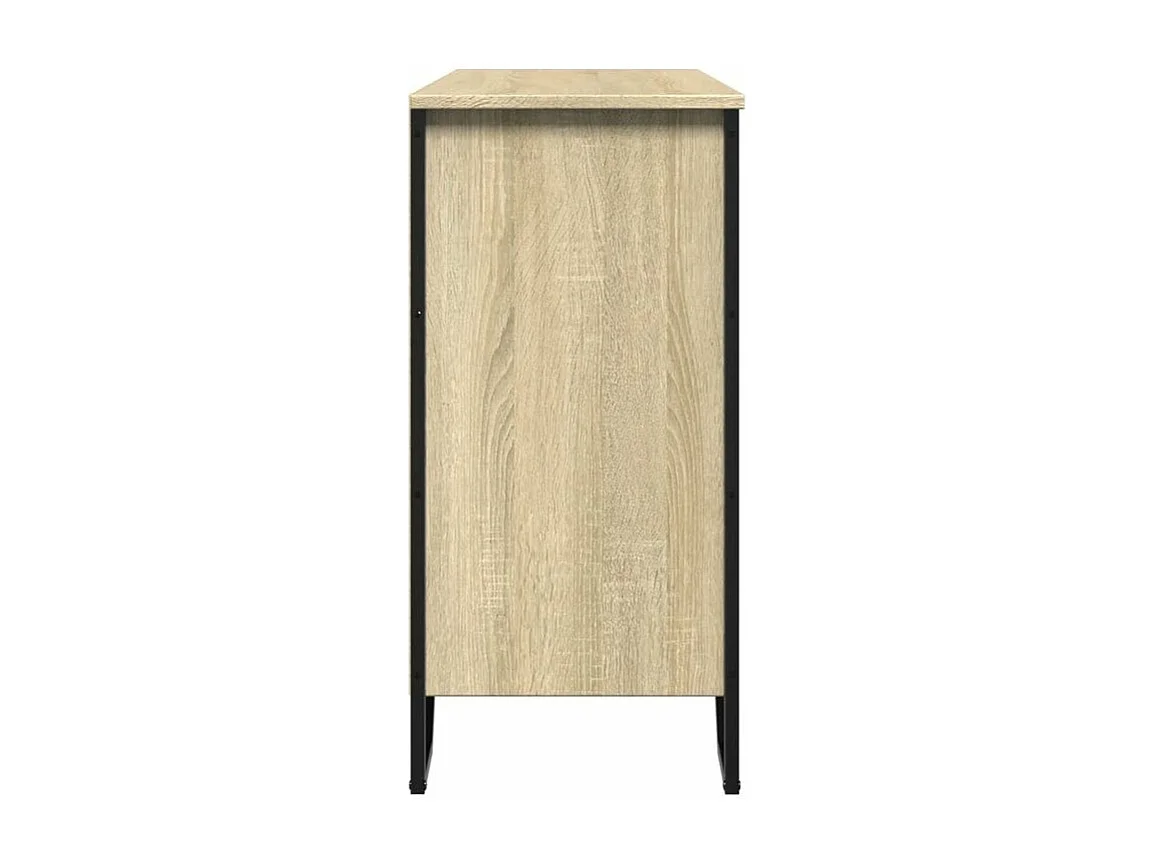 Buffet chêne sonoma 101x35,5x74,5 bois d'ingénierie