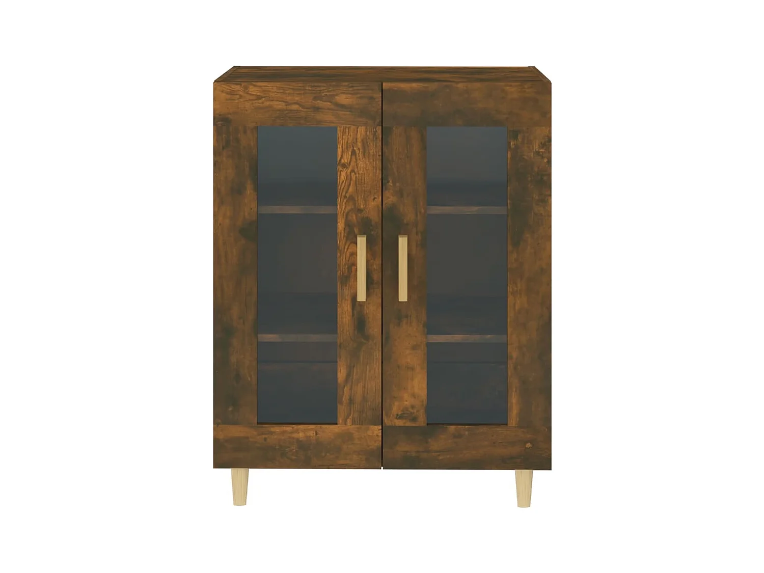 Buffet Chêne fumé 69,5x34x90 Bois d'ingénierie 2