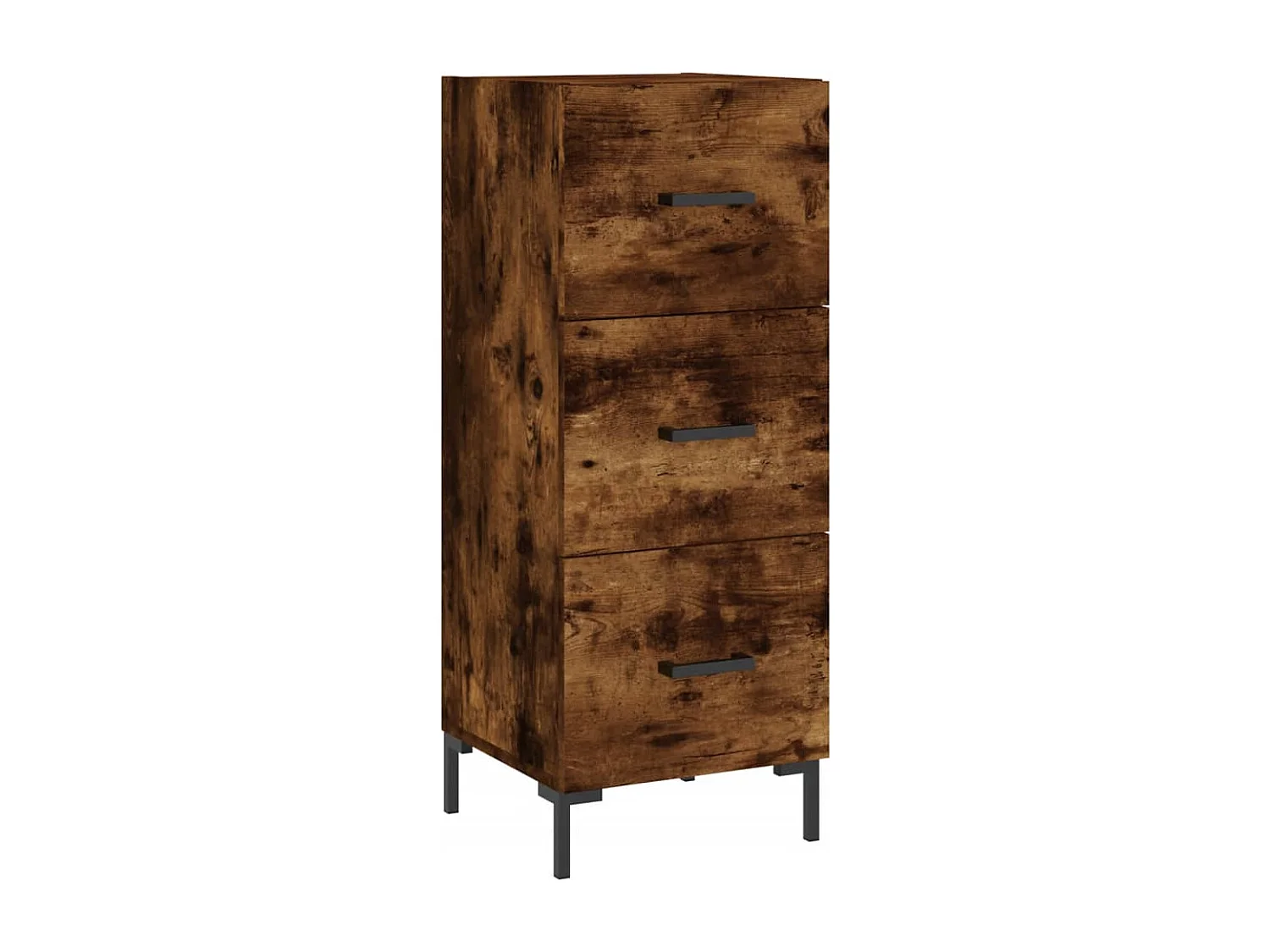 Buffet Chêne fumé 34,5x34x90 Bois d'ingénierie