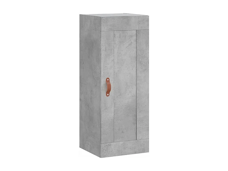 Armoire murale gris béton 34,5x34x90 bois d'ingénierie