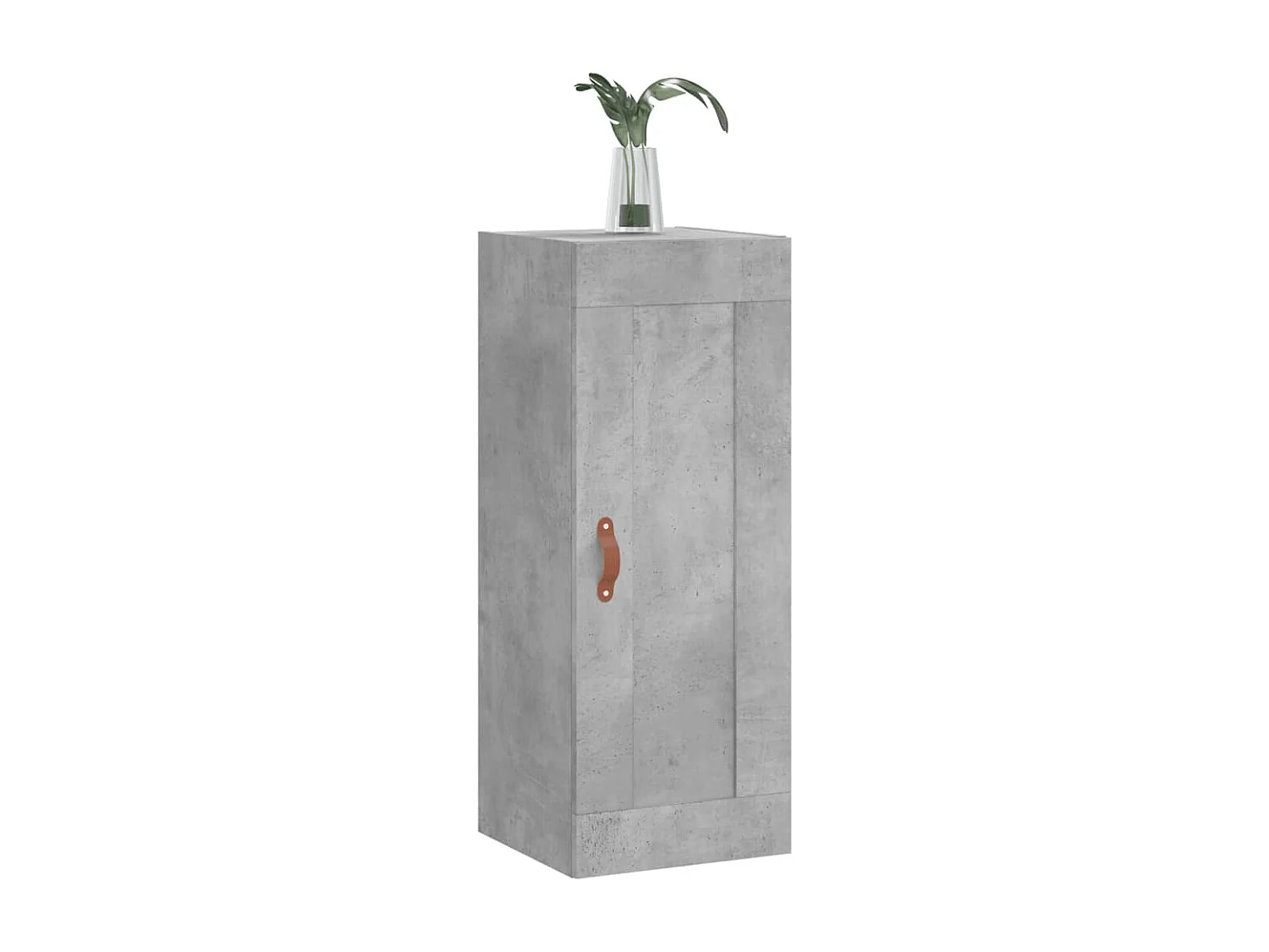 Armoire murale gris béton 34,5x34x90 bois d'ingénierie