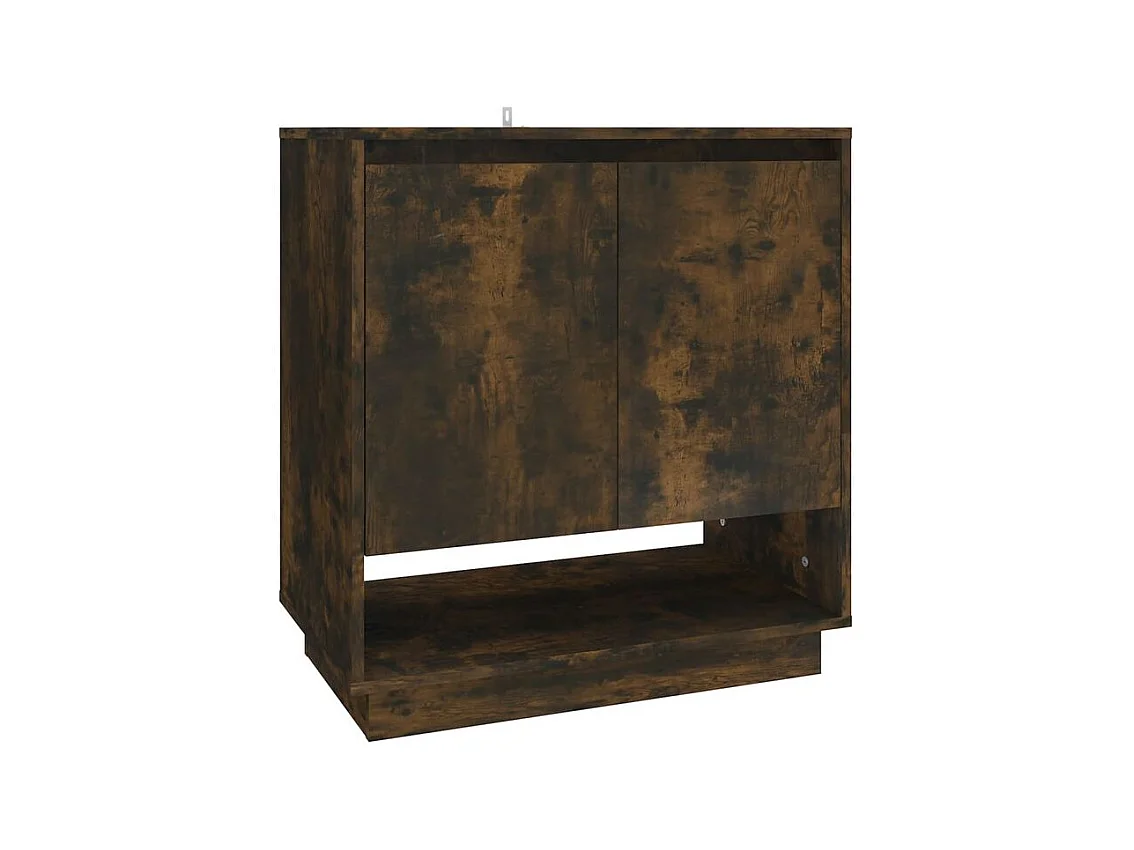 Buffet Chêne fumé 70x41x75 Bois d'ingénierie
