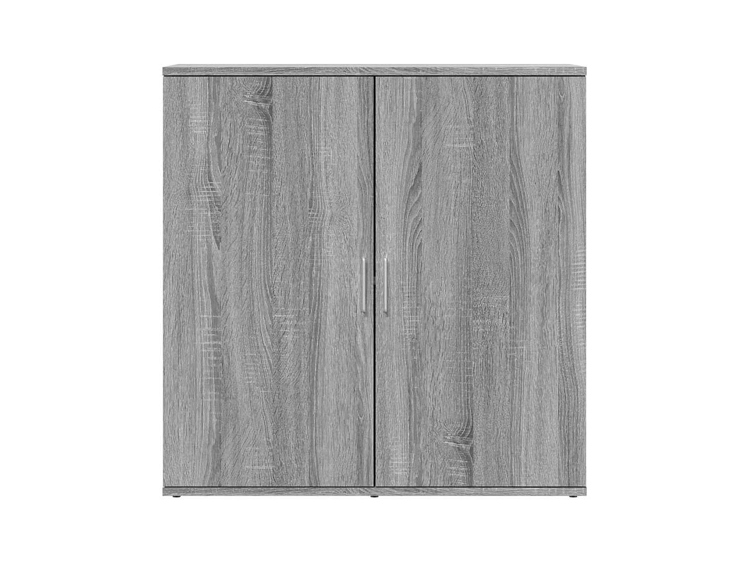 Buffets 2 pcs sonoma gris 79x38x80 bois d'ingénierie