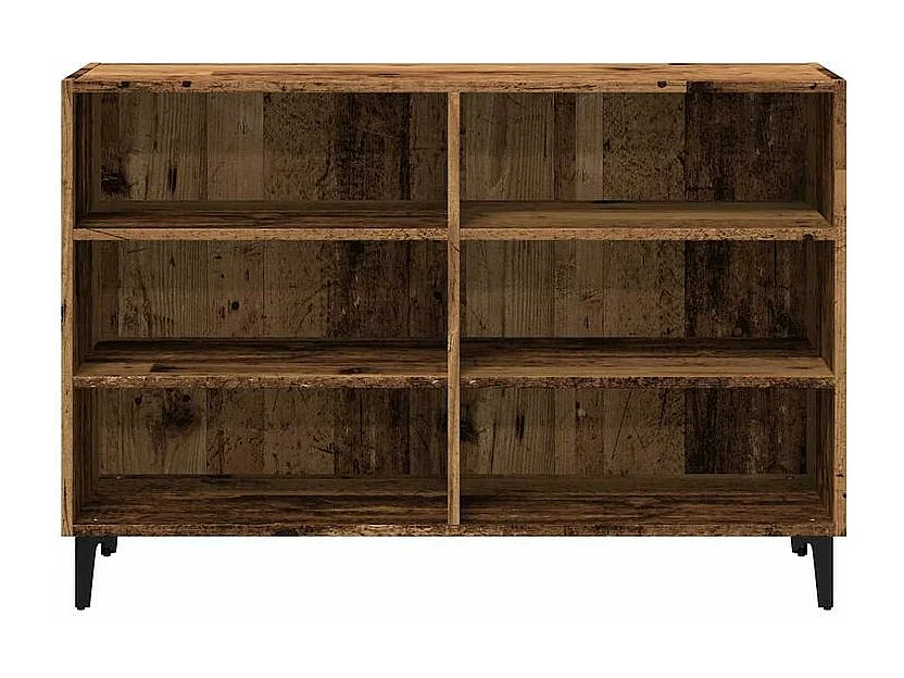 Buffet vieux bois 103,5x35x70 bois d'ingénierie