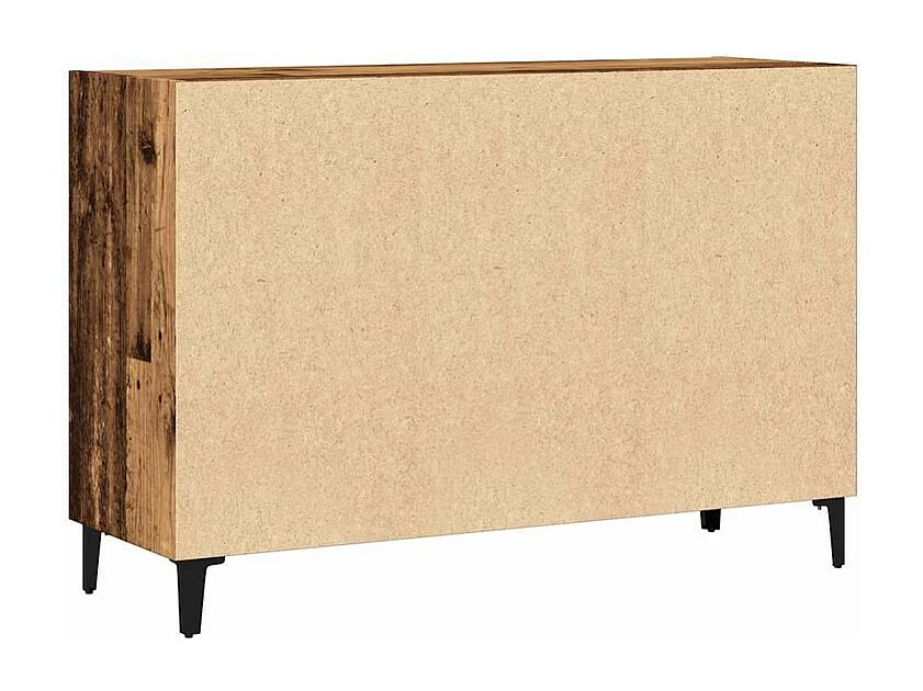 Buffet vieux bois 103,5x35x70 bois d'ingénierie