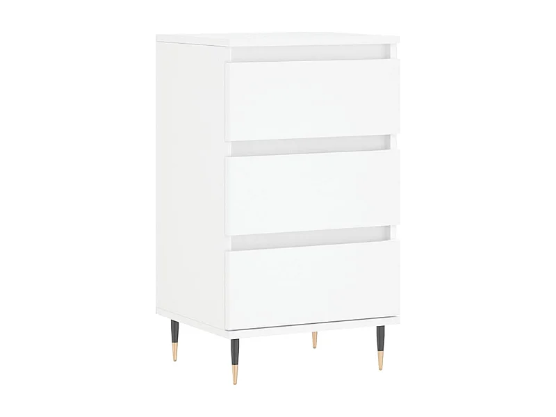 Buffet blanc 40x35x70 bois d’ingénierie