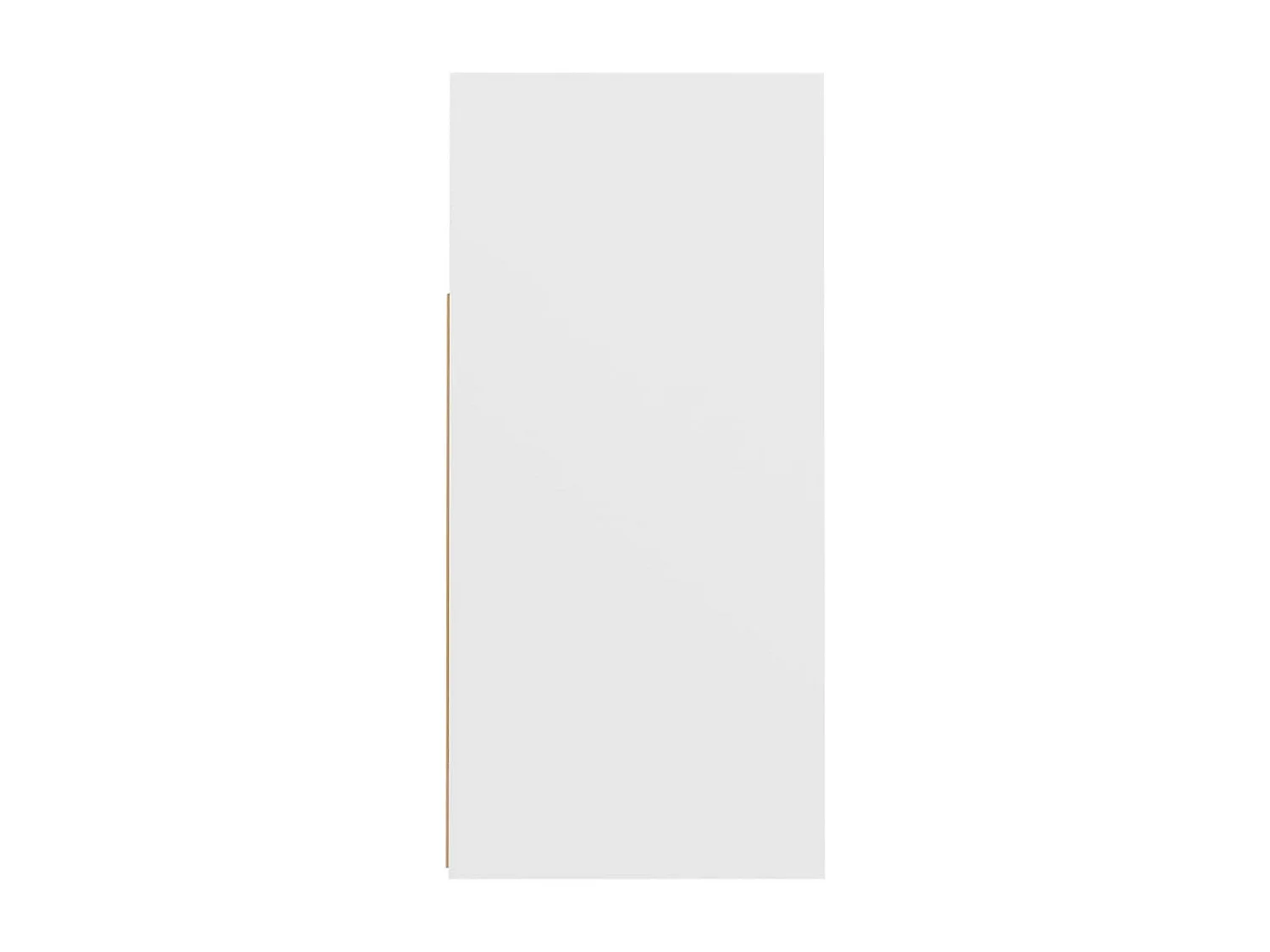 Buffet avec lumières LED Blanc 80x35x75