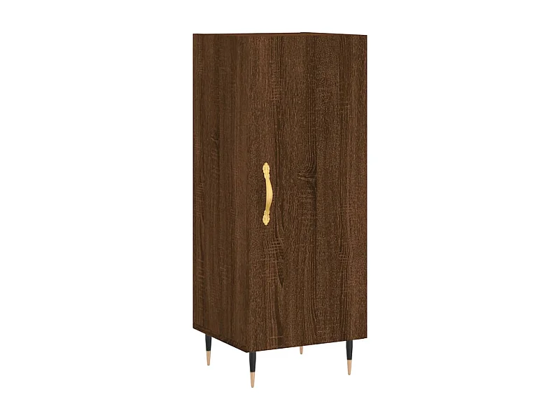 Buffet Chêne marron 34,5x34x90 Bois d'ingénierie
