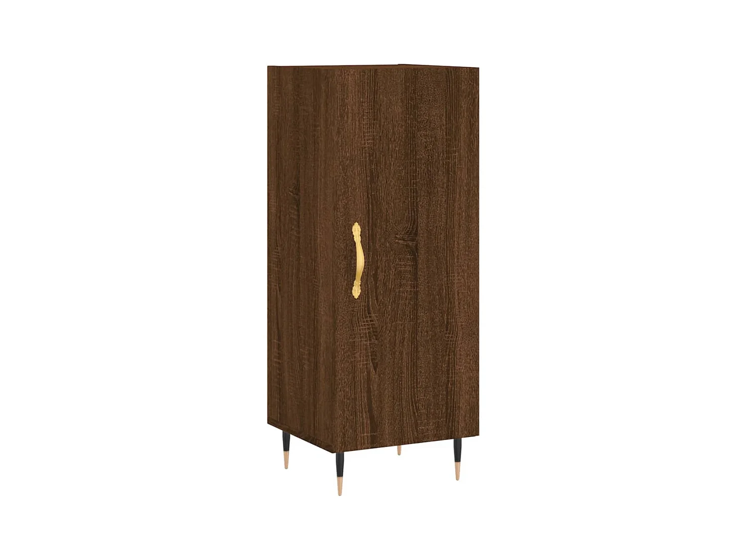 Buffet Chêne marron 34,5x34x90 Bois d'ingénierie