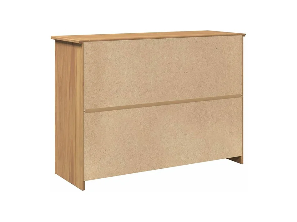 Buffet avec tiroirs Panama 112x40x80 bois massif de pin