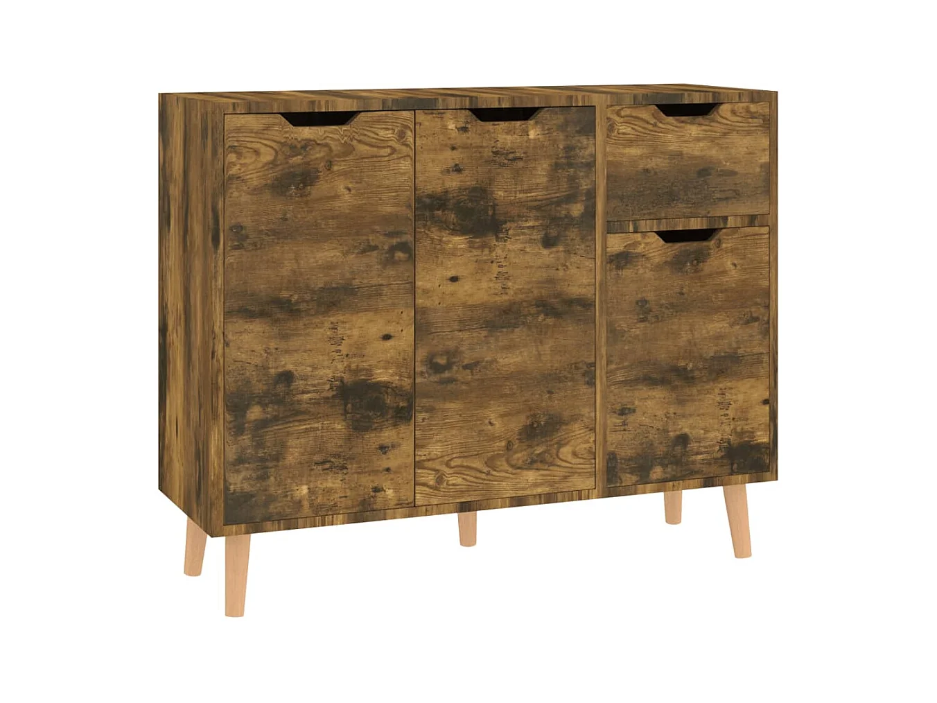Buffet Chêne fumé 90x30x72