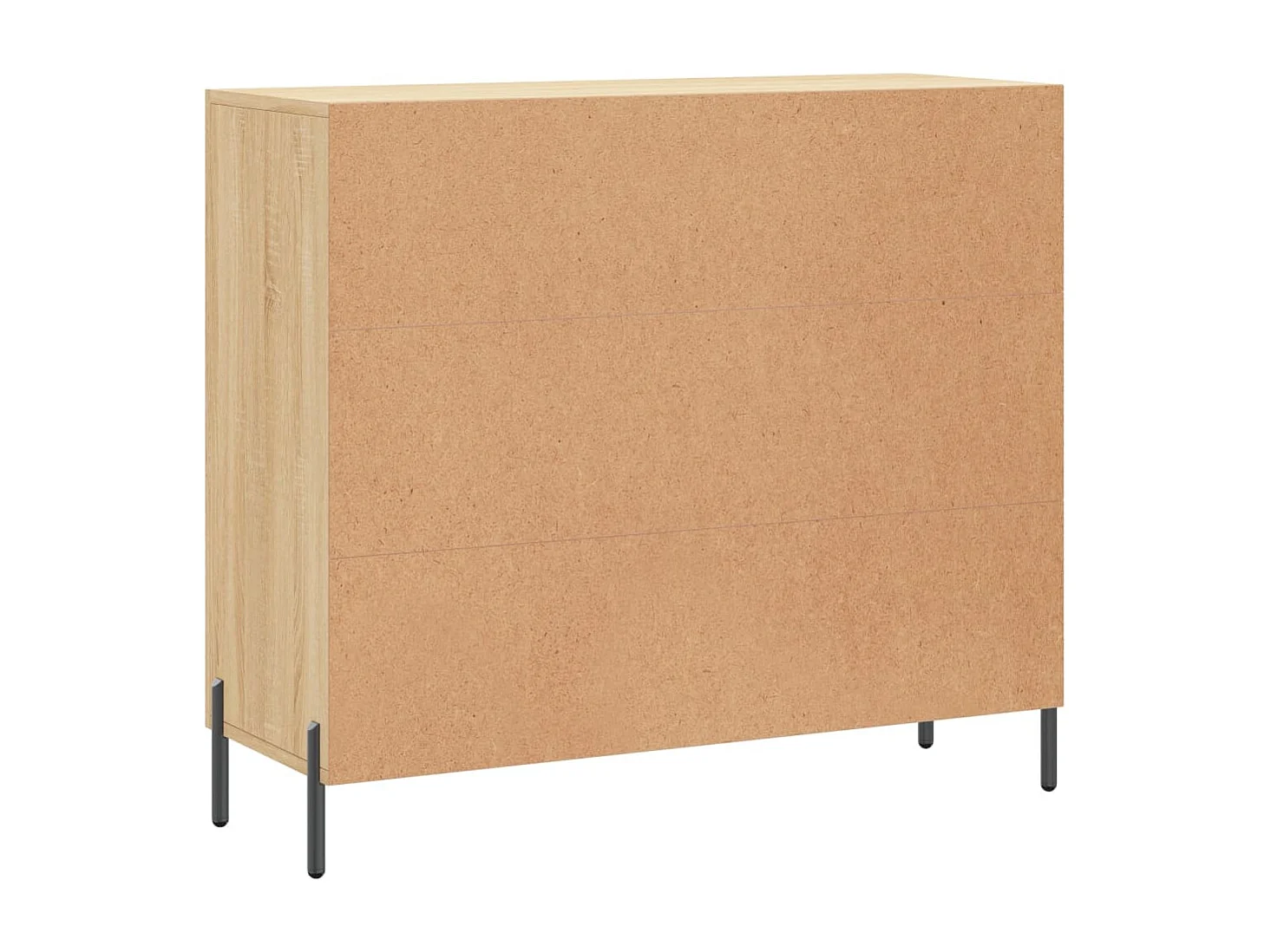 Buffet chêne sonoma 90x34x80 bois d'ingénierie