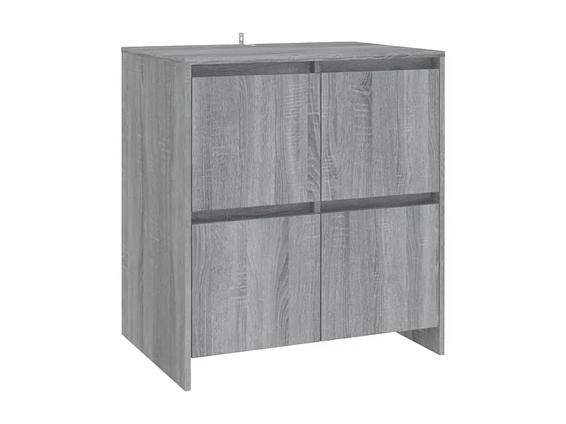 Buffet Sonoma gris 70x41x75 Bois d'ingénierie