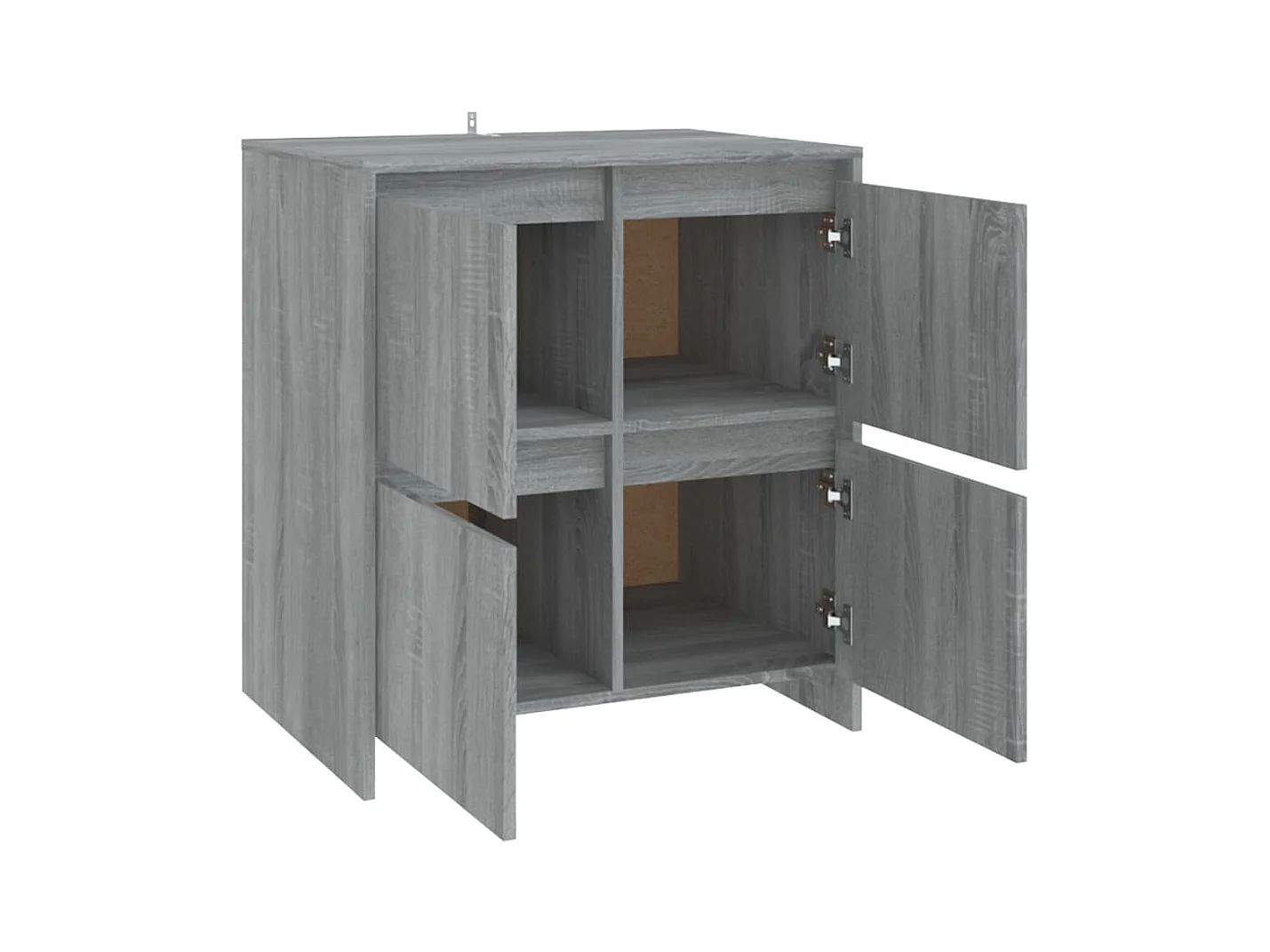Buffet Sonoma gris 70x41x75 Bois d'ingénierie