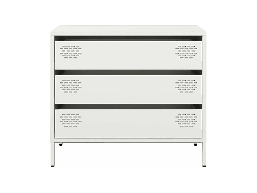 Buffet blanc 68x39x58,5 acier laminé à froid