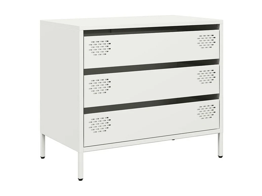 Buffet blanc 68x39x58,5 acier laminé à froid