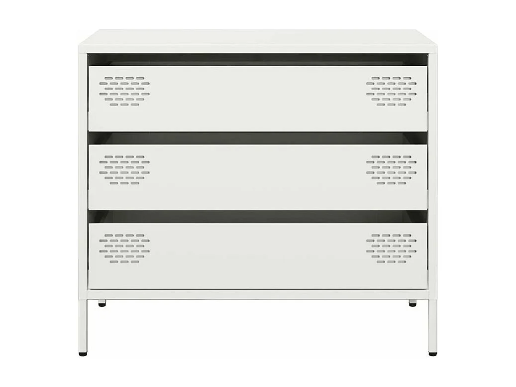 Buffet blanc 68x39x58,5 acier laminé à froid