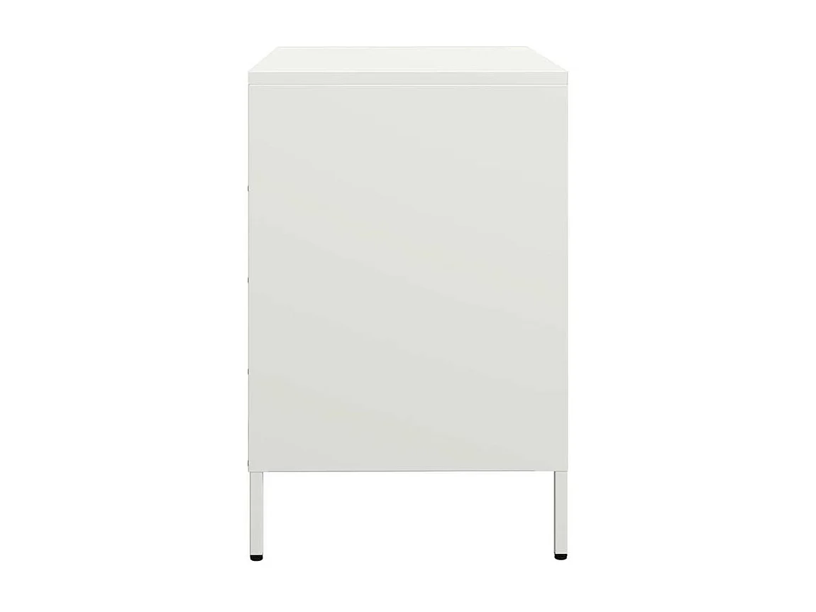 Buffet blanc 68x39x58,5 acier laminé à froid