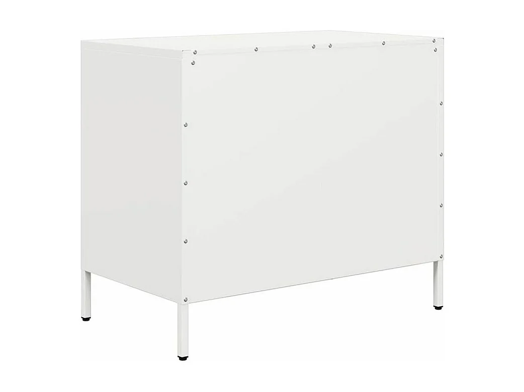 Buffet blanc 68x39x58,5 acier laminé à froid