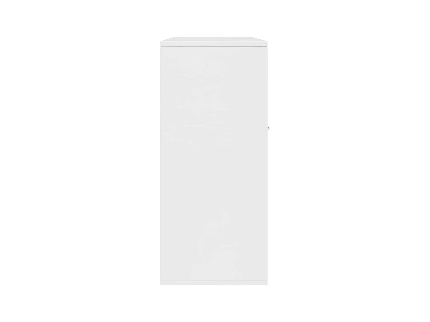 Petit buffet 3 portes et 1 tiroir Homa L 88cm - Gamme intemporelle-Couleur Blanc