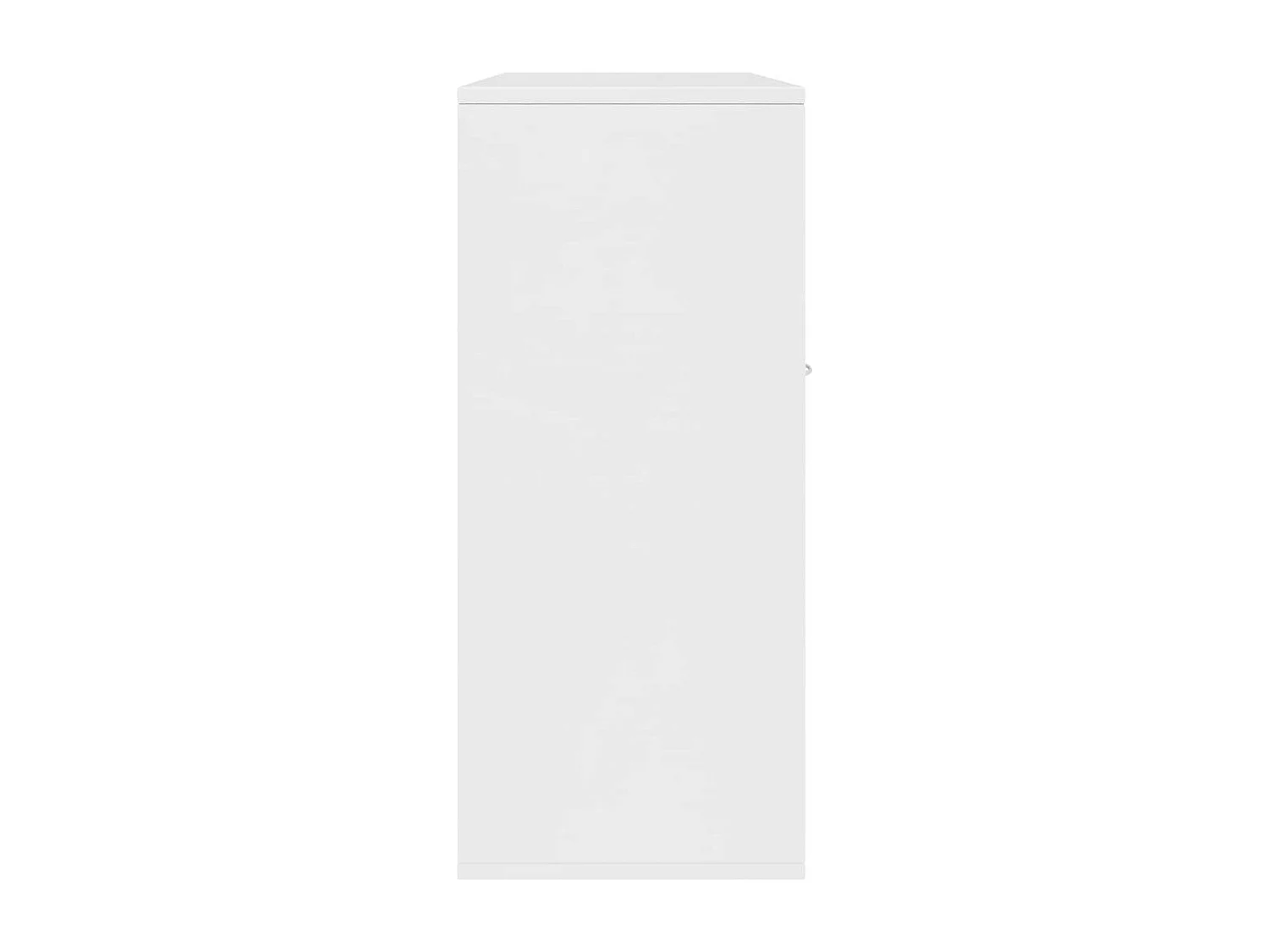 Petit buffet 3 portes et 1 tiroir Homa L 88cm - Gamme intemporelle-Couleur Blanc