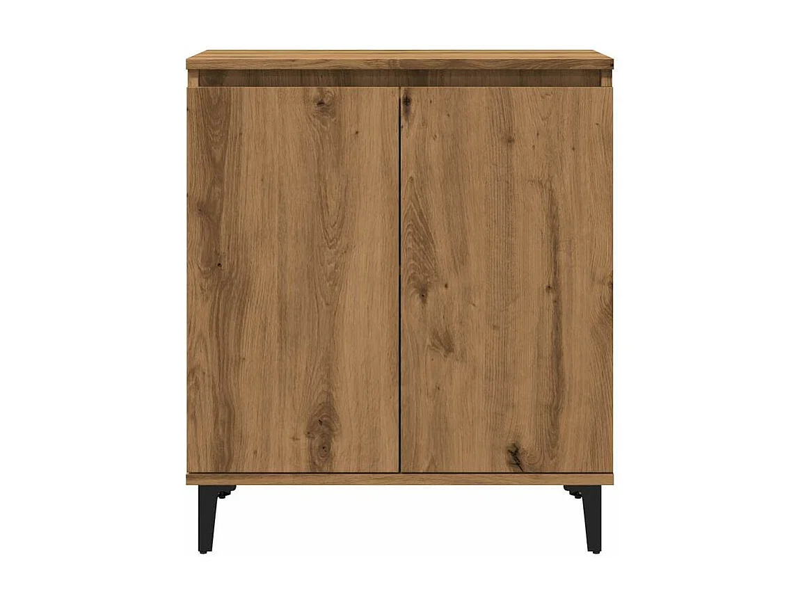 Buffet chêne artisanal 60x35x70 bois d'ingénierie