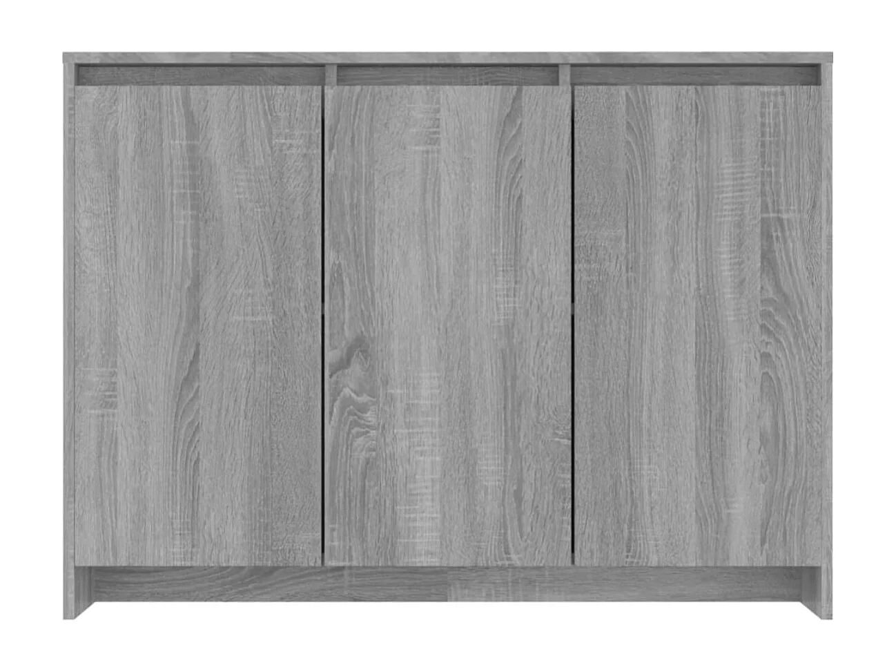 Petit buffet 3 portes 102cm – Modèle Kaola-Couleur Gris béton