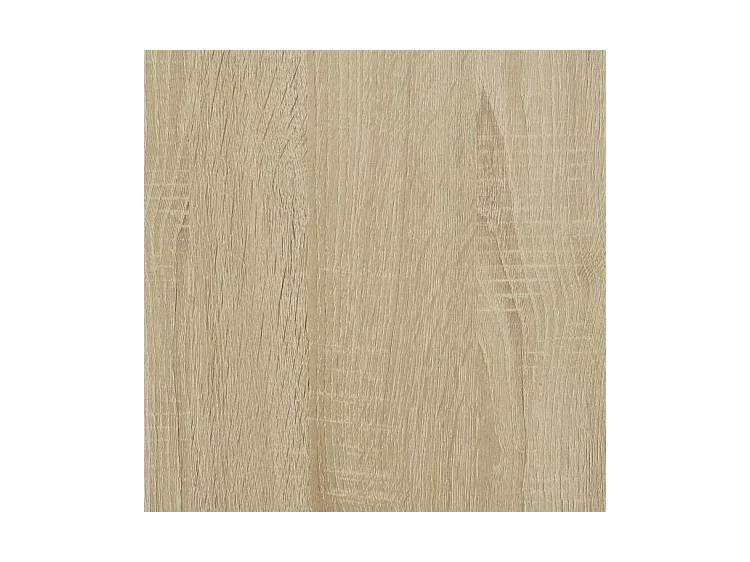 Buffet chêne sonoma 35,5x35x76 bois d'ingénierie et métal