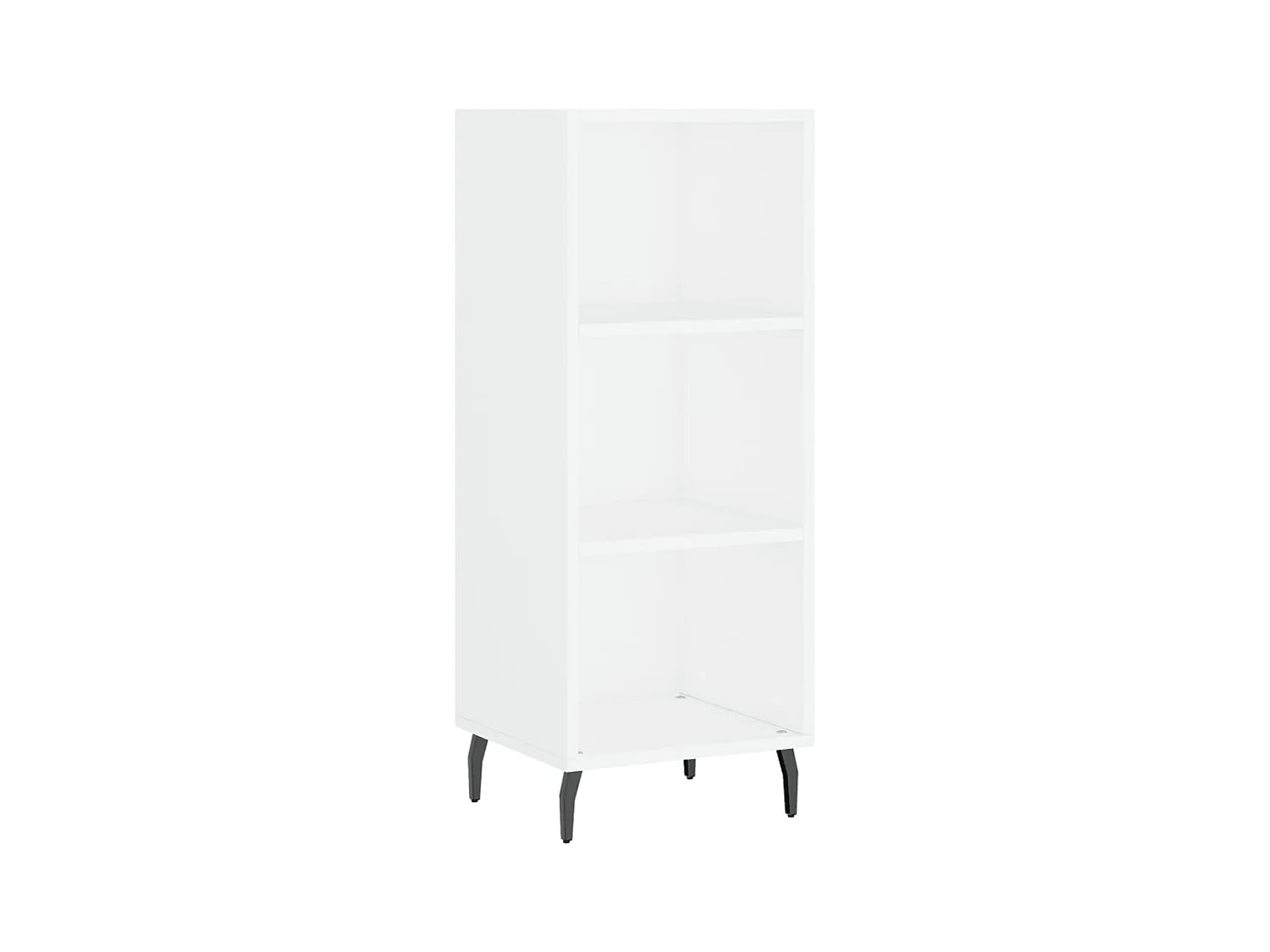 Buffet blanc 34,5x32,5x90 bois d'ingénierie