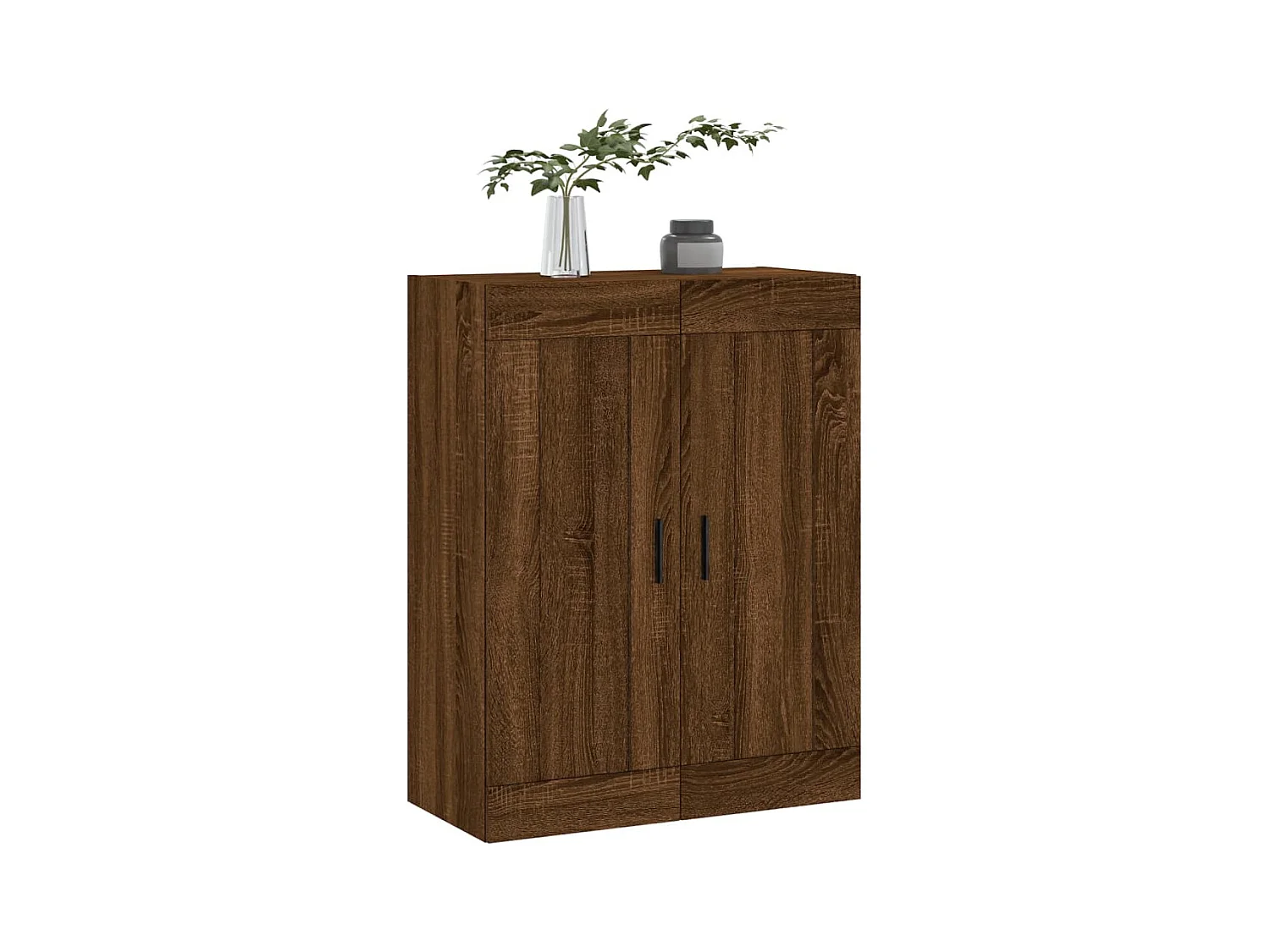 Armoire murale chêne marron 69,5x34x90 bois d'ingénierie